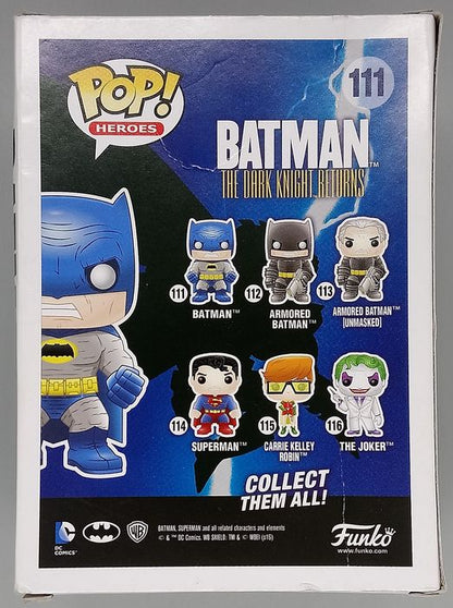 111 Batman (Blue) - DC - Dark Knight Returns - Box Damaged Funko POP