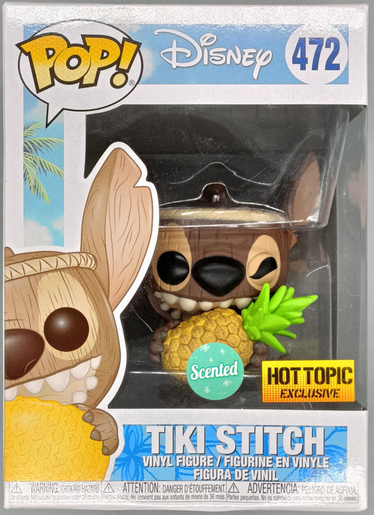 472 Tiki Stitch - Scented - Disney Lilo & Stitch - Box Damaged Funko POP Funko