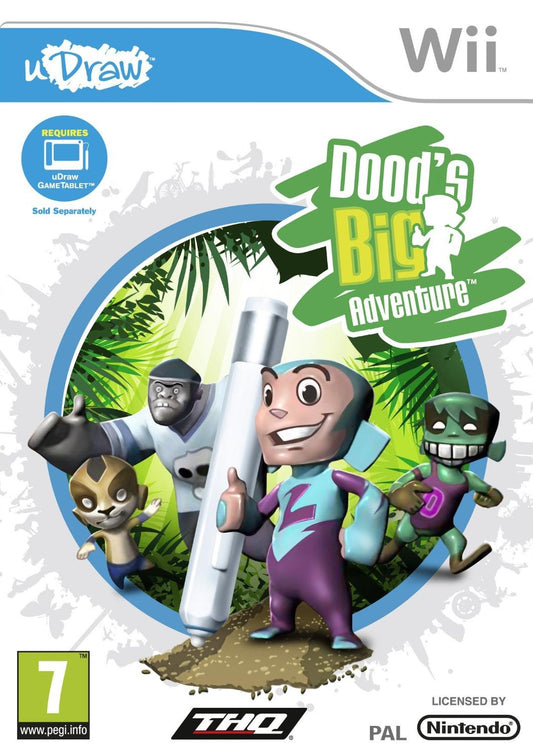 Dood's Big Adventure - uDraw for Nintendo Wii [Disc Only - No Box or Instructions]