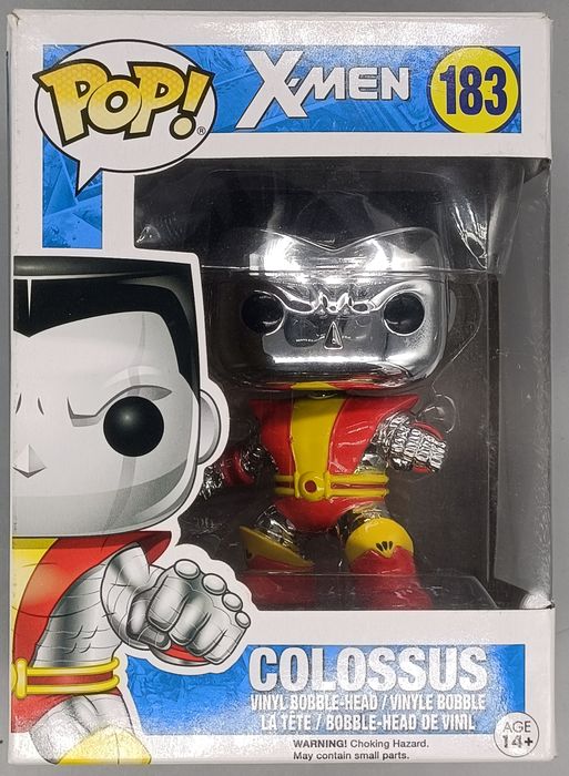 183 Colossus - Chrome - Marvel X-Men - Box Damaged Funko POP