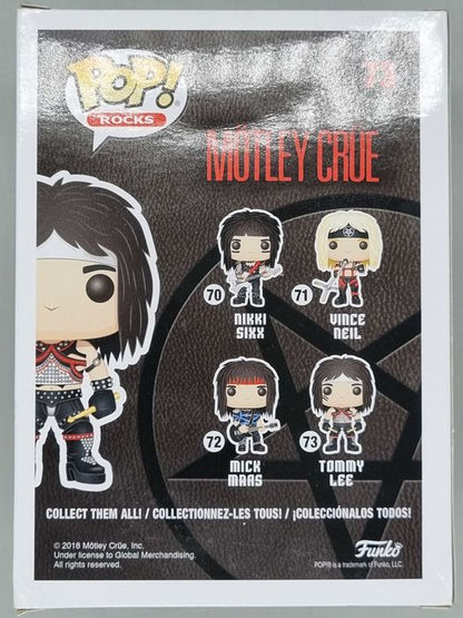 73 Tommy Lee - Motley Crue Funko POP