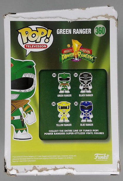 360 Green Ranger - Power Rangers - Box Damaged Funko POP