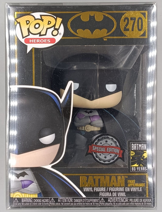 270 Batman (First Appearance, Sun Faded) - DC Batman 80th Anniversary Funko POP