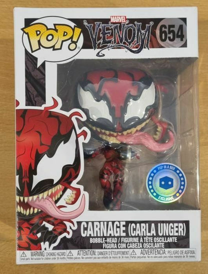 654 Carnage (Carla Unger) Marvel Venom Funko POP