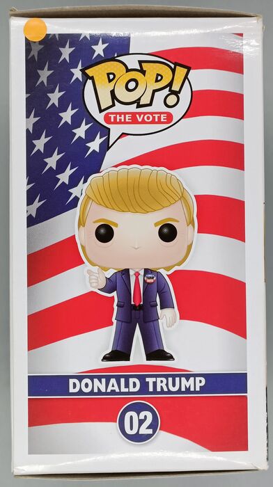 02 Donald Trump - The Vote 2016 Road To The White House Box Damaged Funko POP
