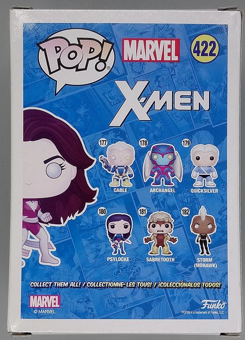 422 Dark Phoenix (Action Pose) - Glow - Marvel X-Men Box Damaged Funko POP
