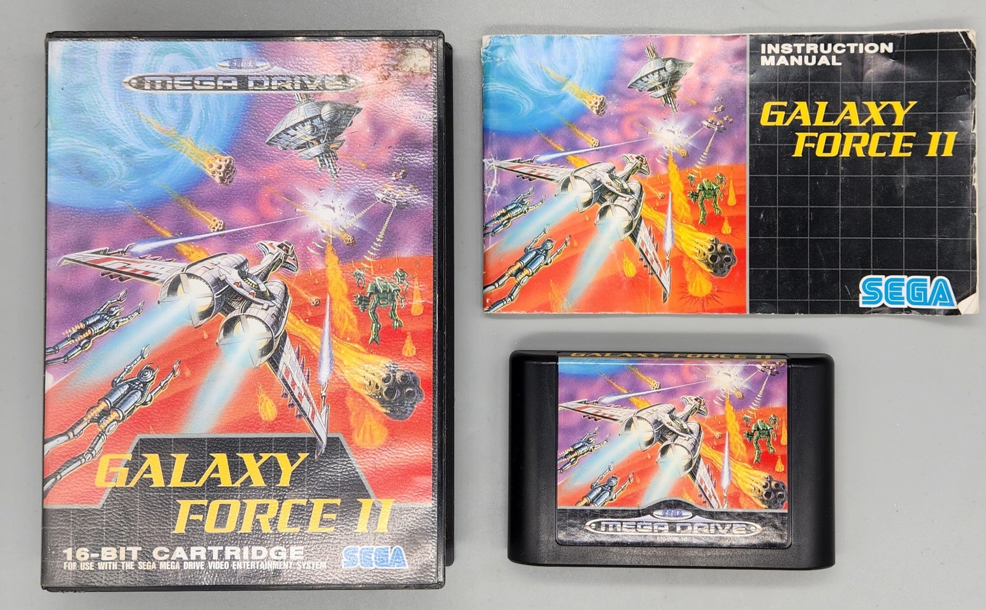 Galaxy Force 2 for Sega MegaDrive Mega Drive - UK CIB Sega