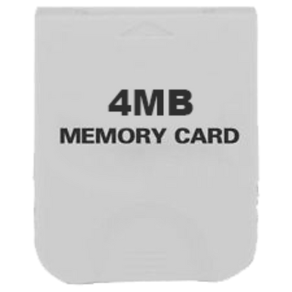 Gamecube 4mb Unofficial Memory Card (Any Colour) - [Just Card] FanofThings.co.uk