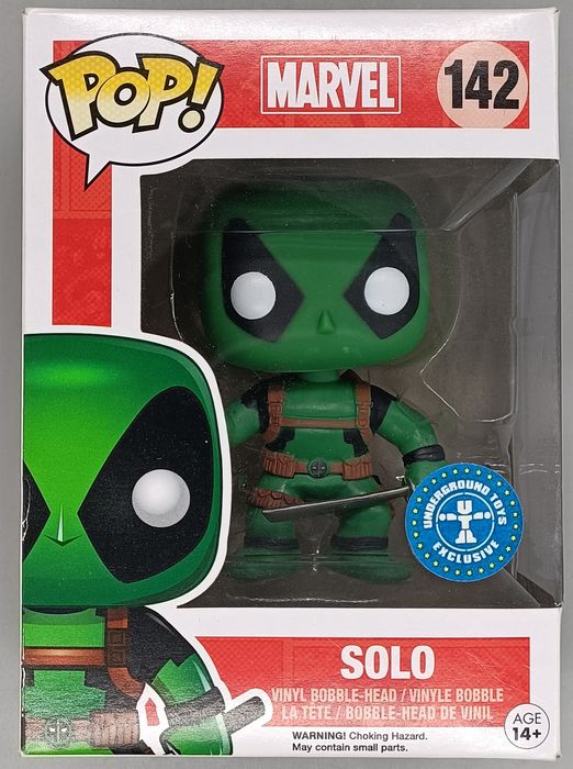 142 Solo (Deadpool) - Marvel - Box Damaged Funko POP