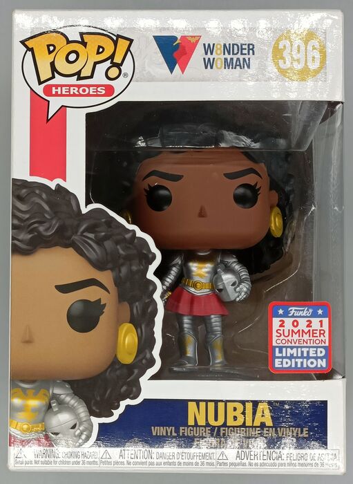 396 Nubia -  DC Wonder Woman - 2021 Con - Box Damaged Funko POP
