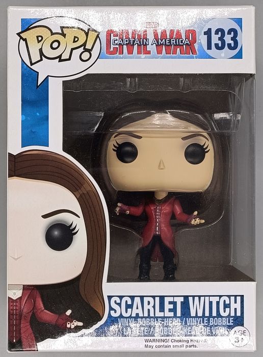 133 Scarlet Witch - Marvel Captain America Civil War - Box Damaged Funko POP Funko