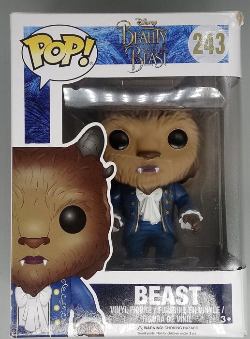 243 Beast - Disney Beauty And The Beast - Funko POP - Box Damaged