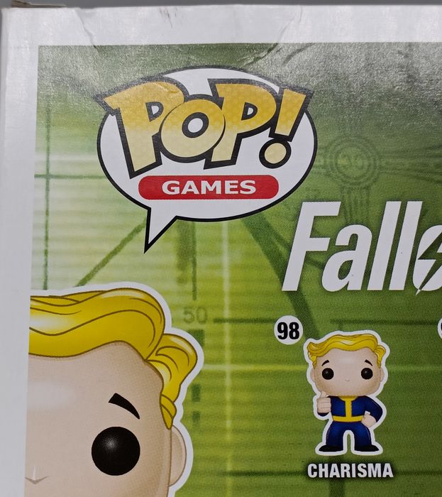 99 Adamantium Skeleton (Vault Boy) - Fallout - Box Damaged Funko POP