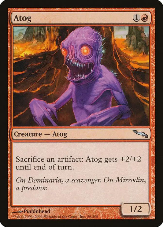 86 - Atog - Mirrodin - Normal - Magic: The Gathering Card