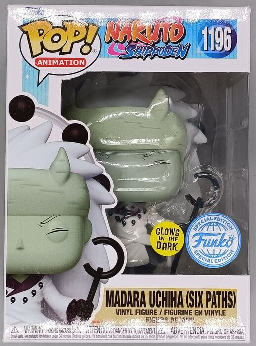 1196 Madara Uchiha (Six Paths) Glow - Naruto Shippuden Funko POP Funko
