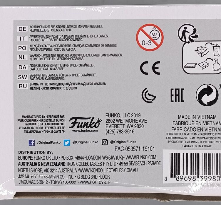 482 Thor (w/ Stormbreaker and Mj?lnir) Marvel Avenge Box Damaged Funko POP