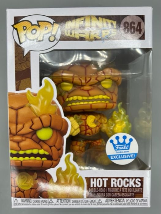 864 Hot Rocks - Marvel Infinity Warps - Box Damaged Funko POP