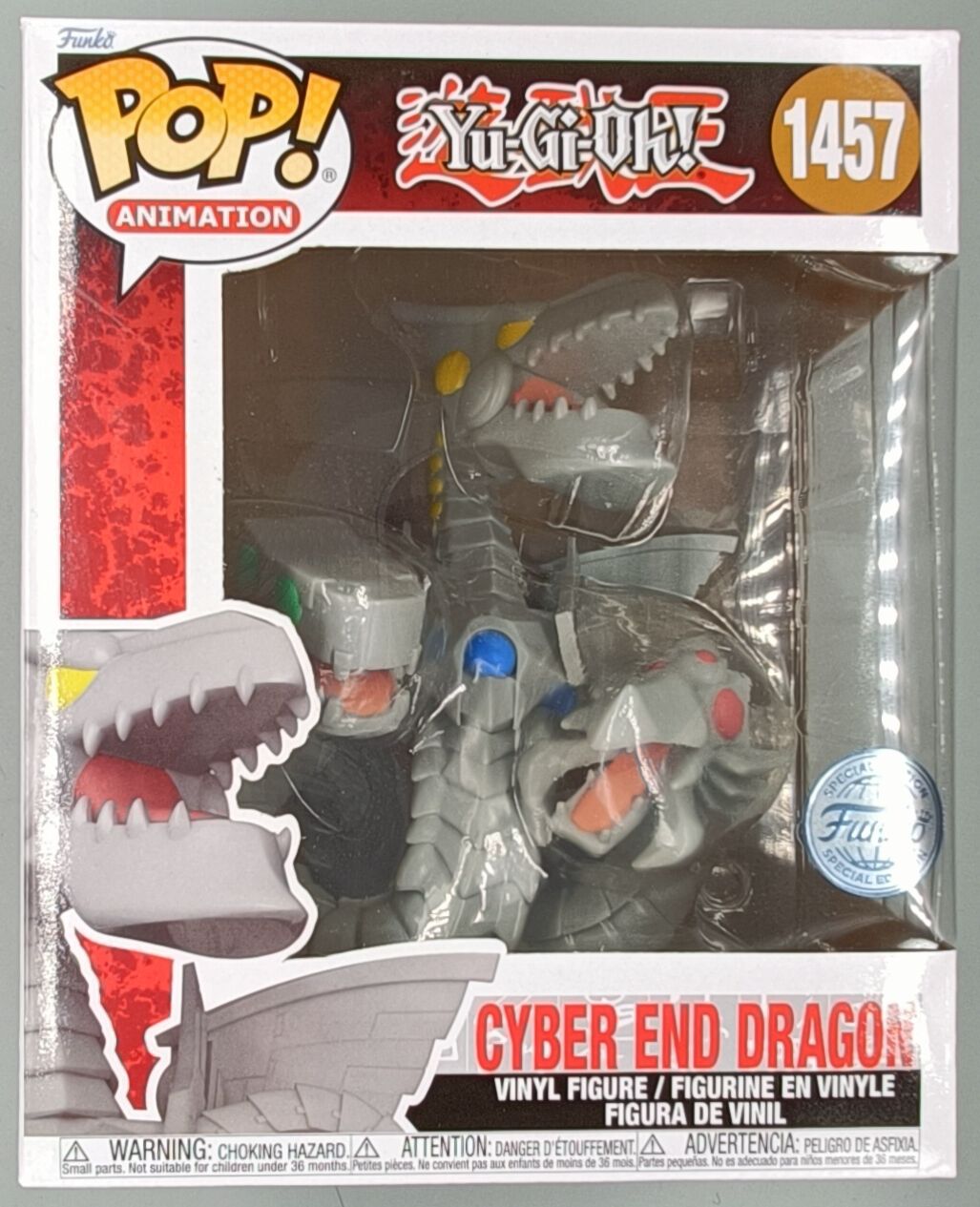 1457 Cyber End Dragon - 6 Inch - Yu-Gi-Oh! Funko POP Funko