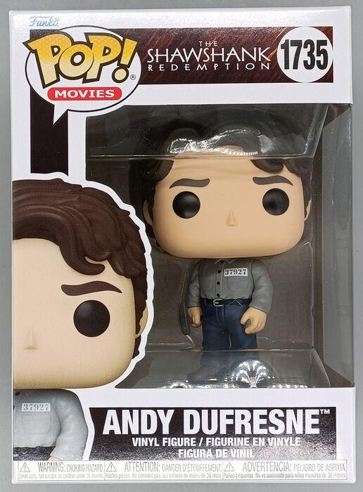 1735 Andy Dufresne - The Shawshank Redemption Funko POP - Brand New