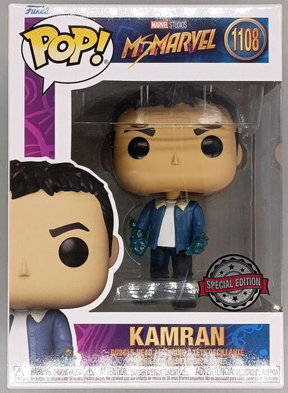 1108 Kamran - Marvel Ms. Marvel - Box Damaged Funko POP