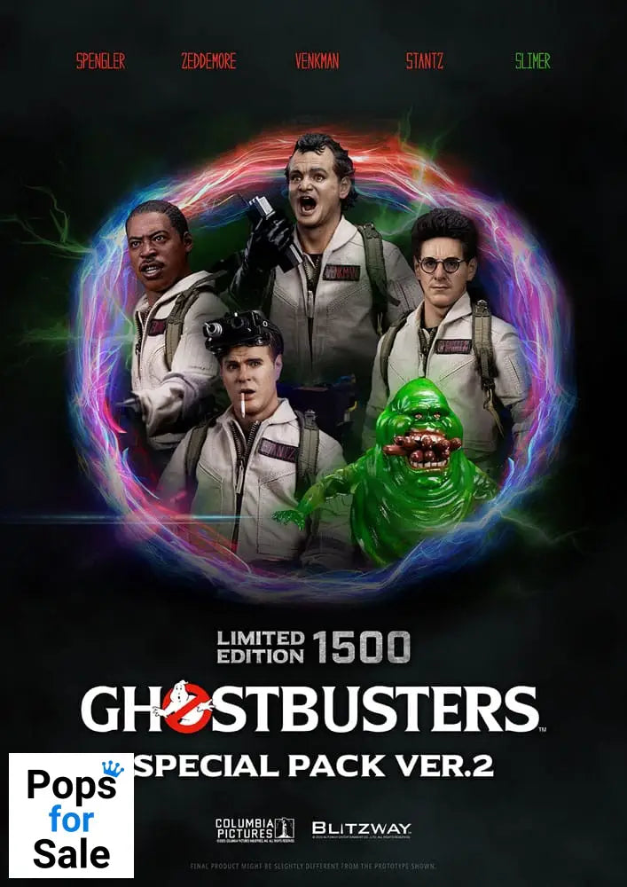 Ghostbusters Premium UMS Action Figure 4-Pack 1/6 Venkman, Stantz, Spengler, Zeddemore Ver. 2 31 cm