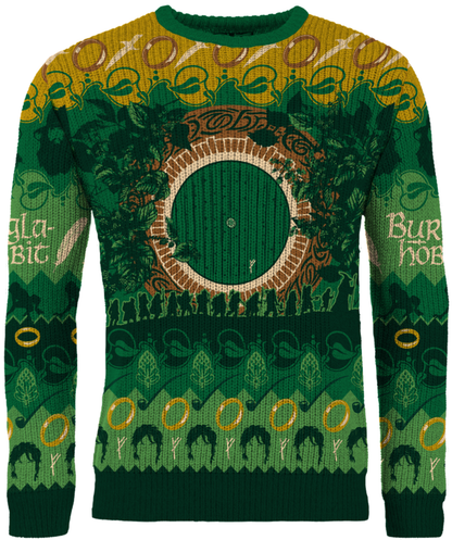 Lord of the Rings: The Shire Christmas Jumper (Size: XXL)