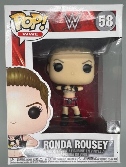 58 Ronda Rousey - WWE - Box Damaged Funko POP Funko
