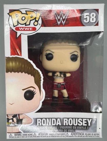 58 Ronda Rousey - WWE - Box Damaged Funko POP Funko