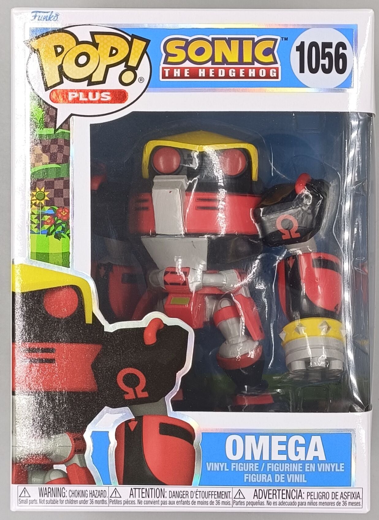 1056 Omega - Sonic the Hedgehog Funko POP - Box Damaged