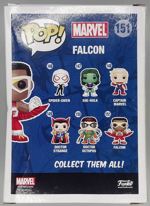 151 Falcon - Marvel - Box Damaged Funko POP