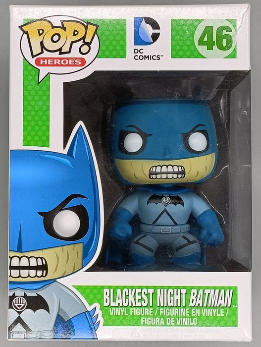46 Blackest Night Batman - DC Comics - Box Damaged Funko POP Funko