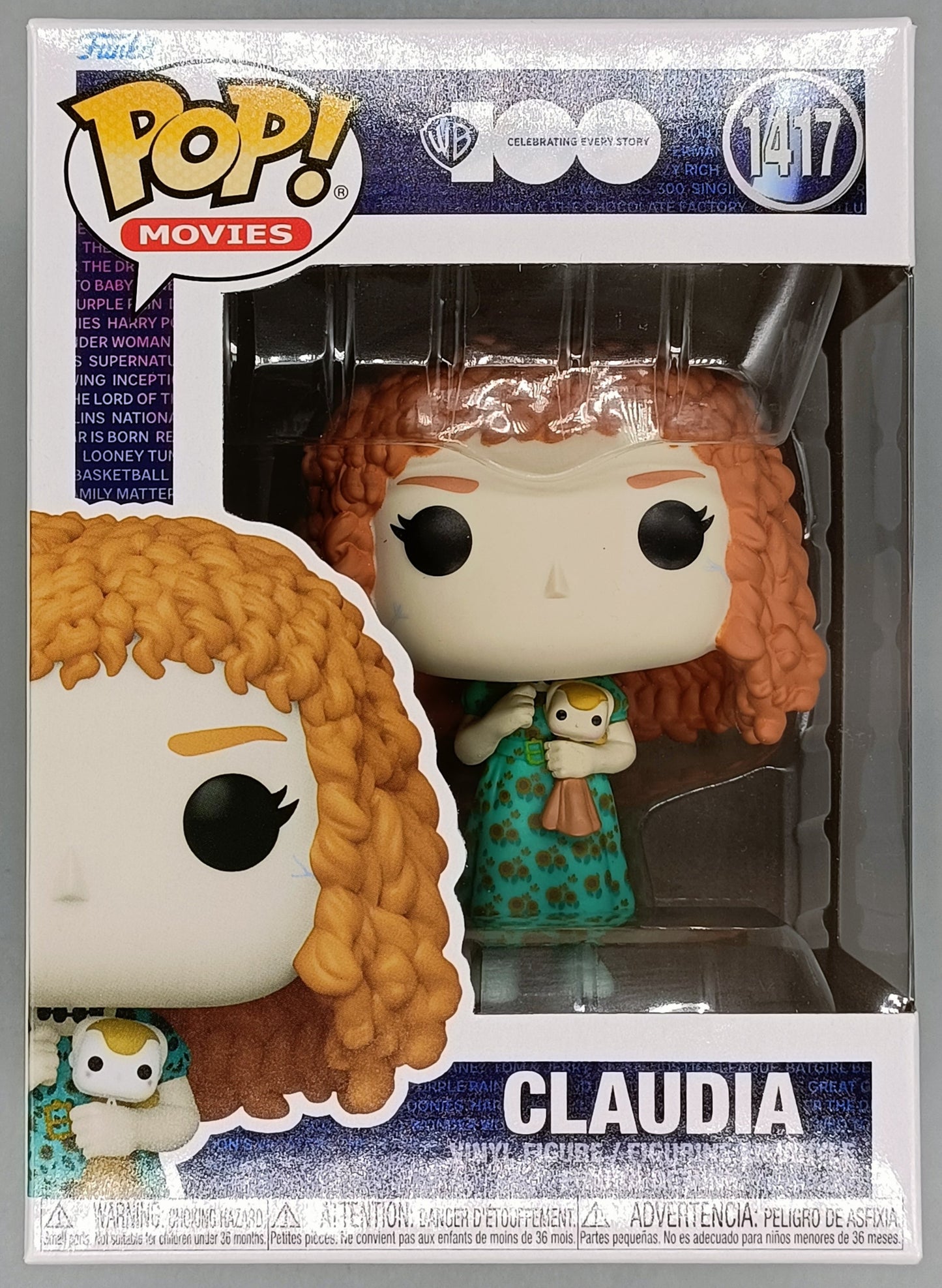 1417 Claudia - Interview with a Vampire - Brand New Funko POP in Protector