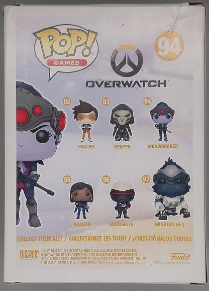 94 Widowmaker (Winter) Overwatch - Box Damaged Funko POP