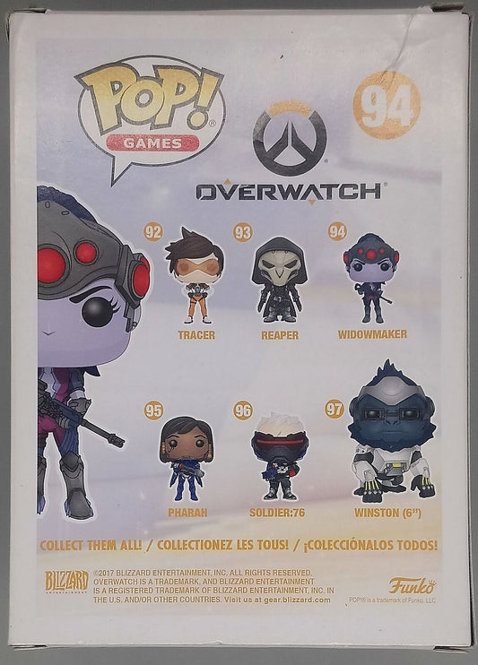 94 Widowmaker (Winter) Overwatch - Box Damaged Funko POP