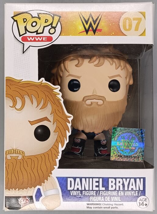 07 Daniel Bryan (Red Boots) - WWE - Box Damaged Funko POP Funko