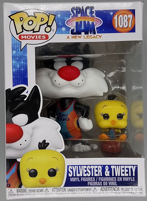 1087 Sylvester & Tweety - Space Jam Funko POP