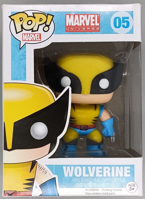 05 Wolverine - Marvel X-Men - Box Damaged Funko POP