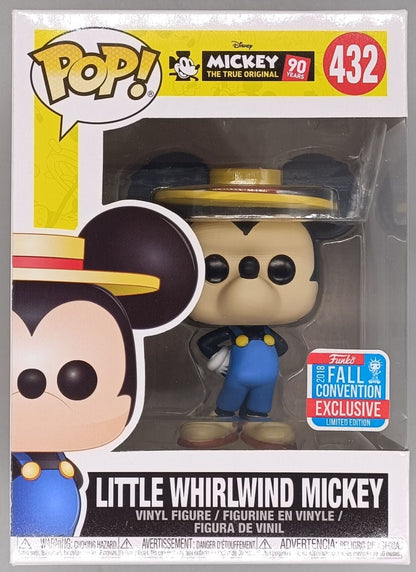 432 Little Whirlwind Mickey - Disney - 2018 Con - Funko POP - Box Damaged Funko