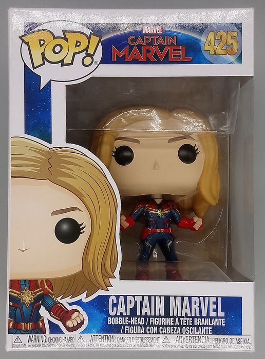 425 Captain Marvel - Marvel - Captain Marvel - Box Damaged Funko POP Funko