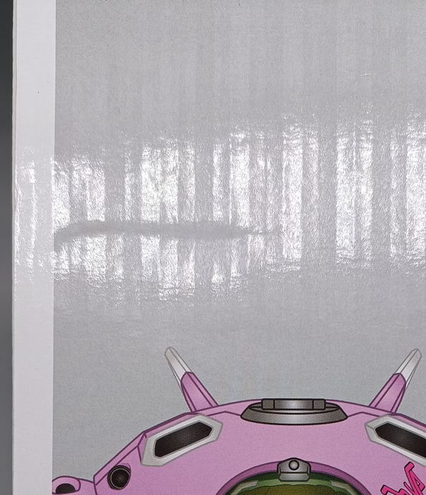 177 D.Va with MEKA (Carbon Fiber) 6 Inch Overwatch Funko POP - Box Damaged