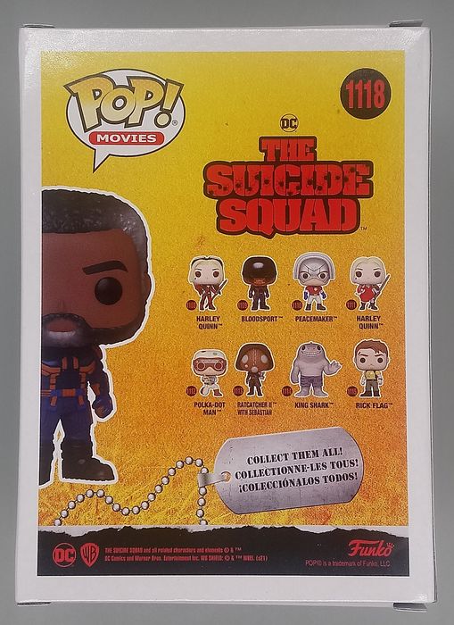 1118 Bloodsport (Unmasked) - The Suicide Squad - Funko Exc Funko POP