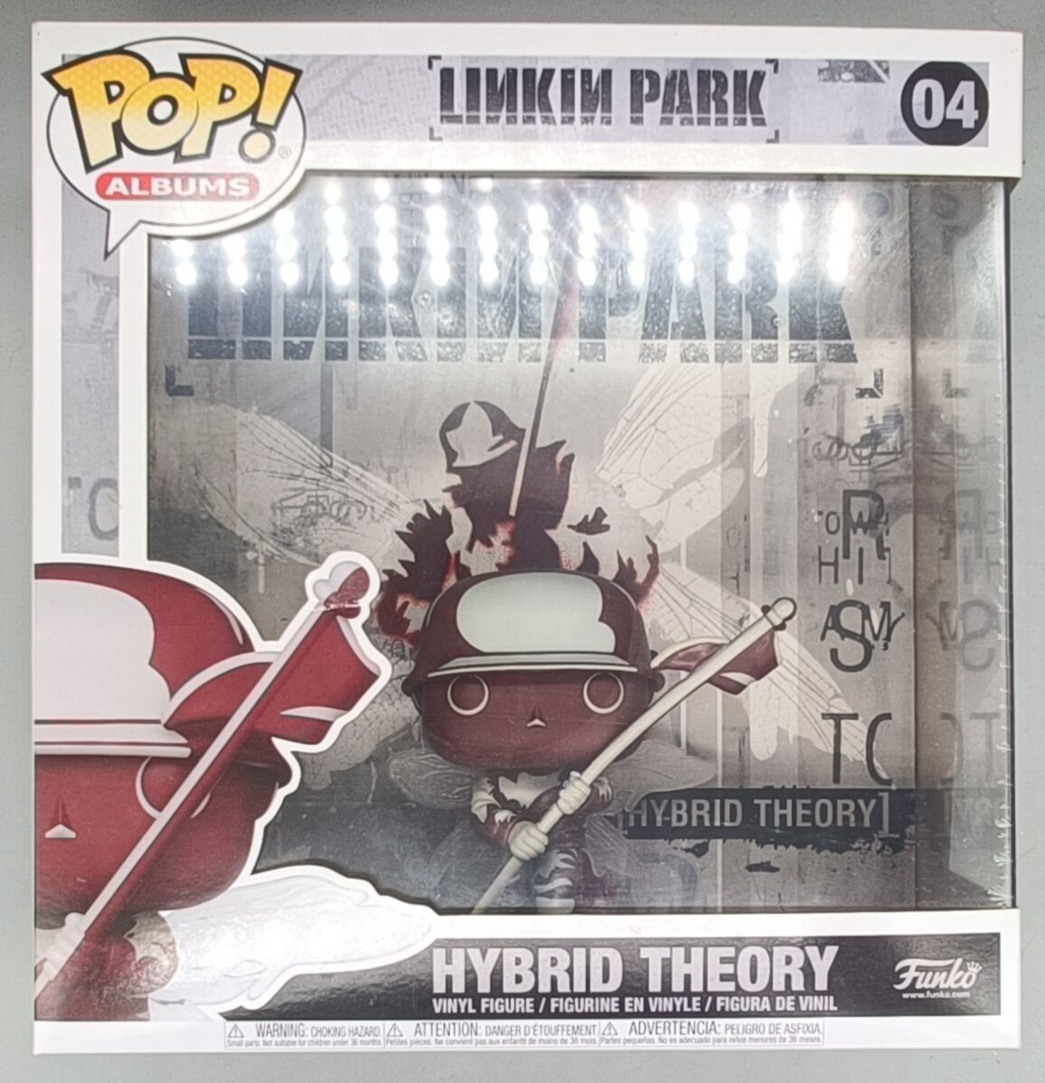 04 Hybrid Theory - Albums - Linkin Park - Rocks - Funko POP - Box Damaged Funko
