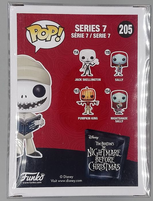 205 Pajama Jack - Disney The Nightmare Before Christmas - 2016 Con Funko POP