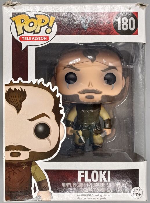 180 Floki - Vikings - Box Damaged Funko POP Funko