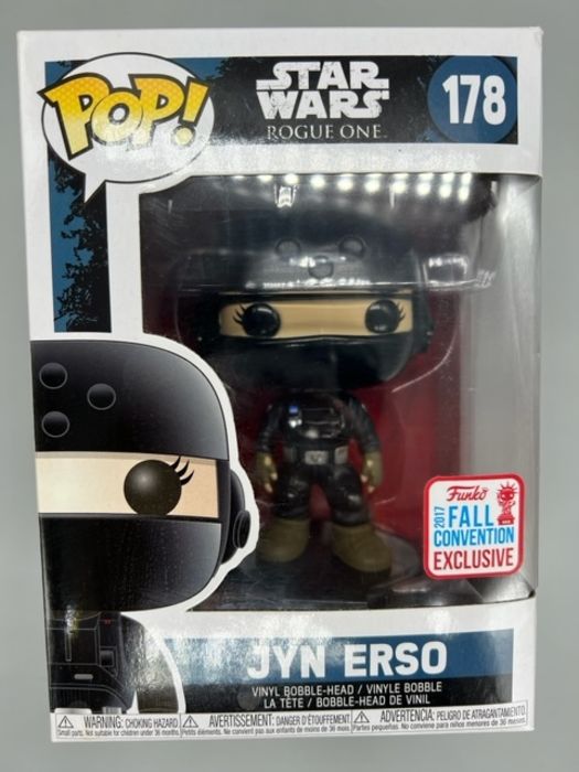 178 Jyn Erso (Imperial Disguise Helmet) Star Wars Rogue One Box Damaged Funko POP Funko