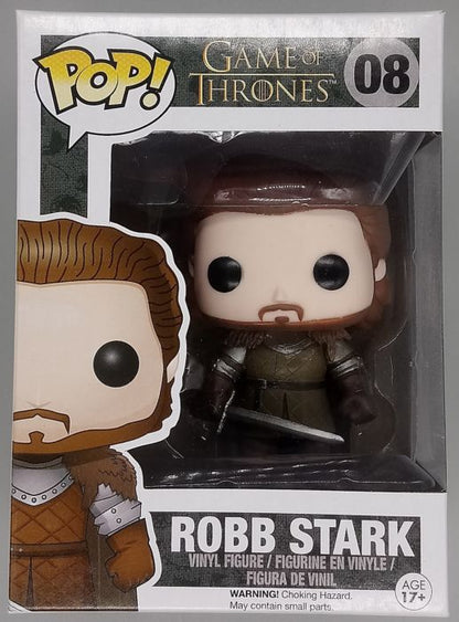 08 Robb Stark - Game of Thrones - Box Damaged Funko POP Funko