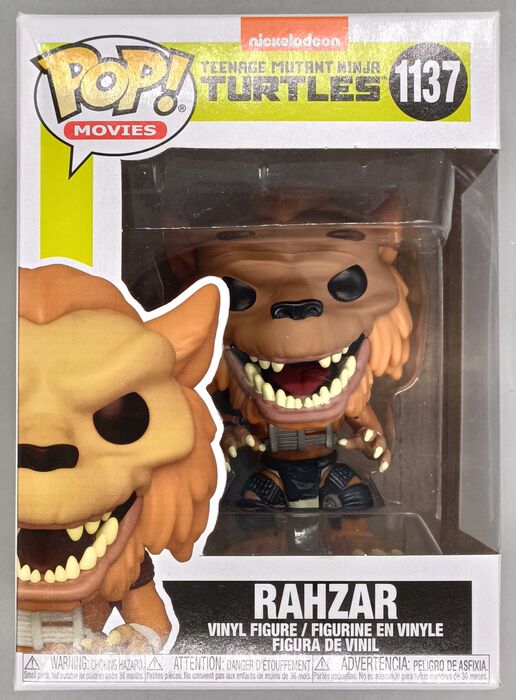 1137 Rahzar - Teenage Mutant Ninja Turtles TMNT Box Damaged Funko POP Funko