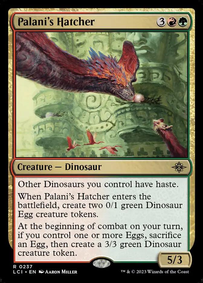 237 - Palani's Hatcher - The Lost Caverns of Ixalan - Normal - Magic: The Gathering Card