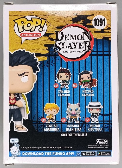 1091 Gyomei Himejima - Demon Slayer Funko POP