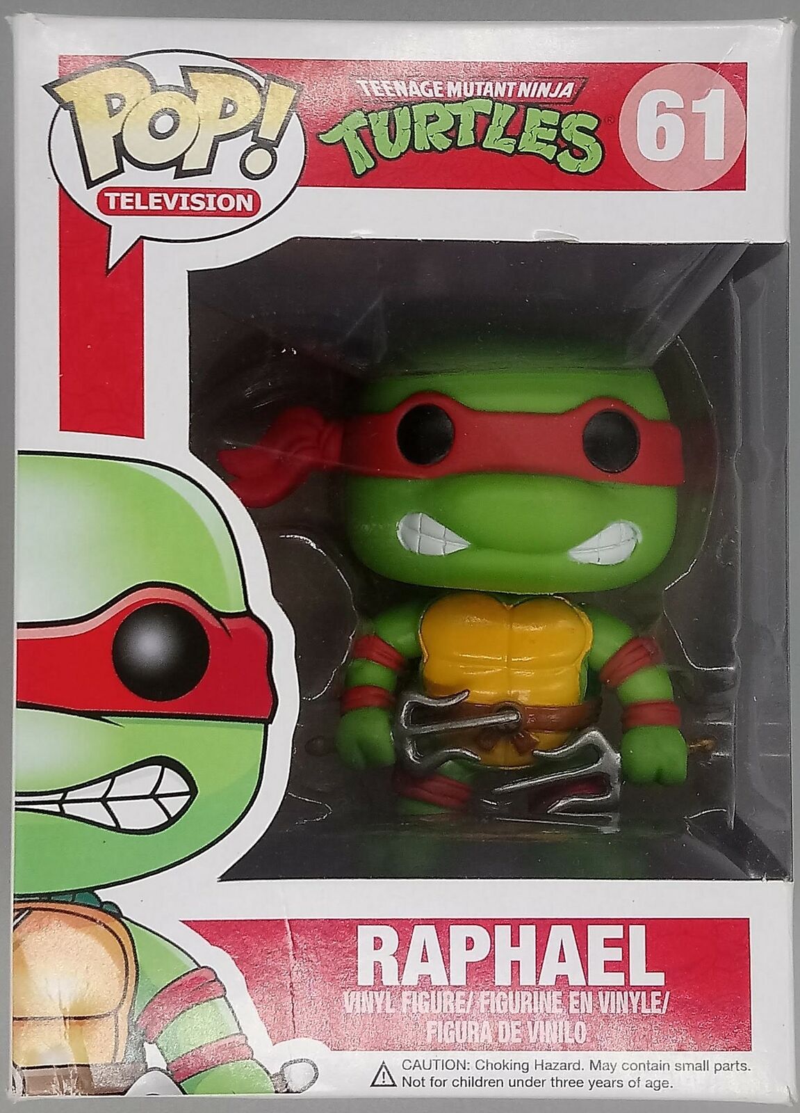 61 Raphael - Teenage Mutant Ninja Turtles - Box Damaged Funko POP Funko